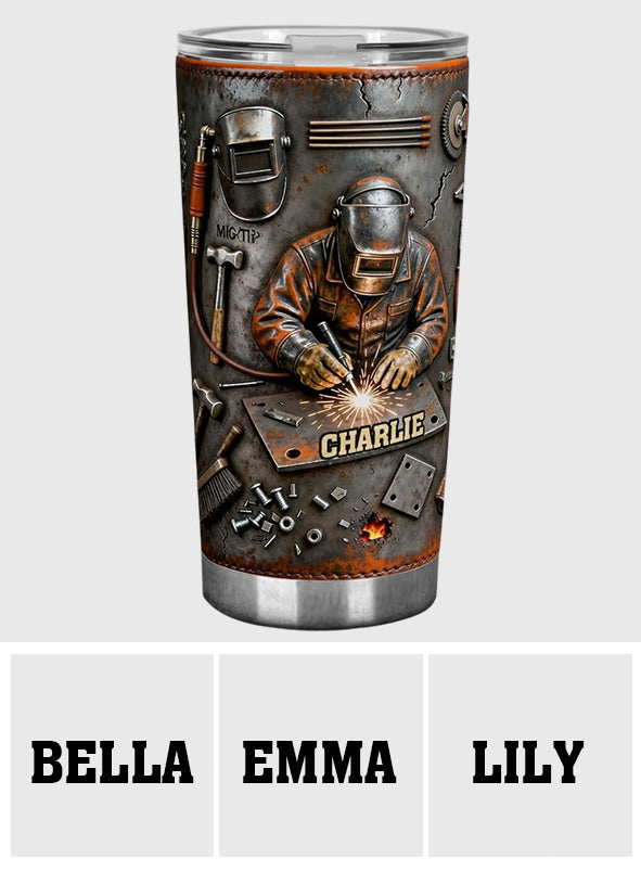 Strong Welder - Personalized Welder Tumbler