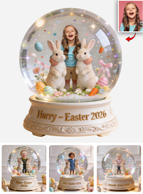 Easter Day Decoration - Personalized Kid Custom Shaped Acrylic Plaque