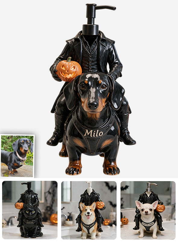 Headless Rider Halloween Haustier - Personalisierter Hundespender