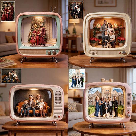 Unser Lieblingsmoment – ​​Personalisierte Acrylplakette in individueller Familienform