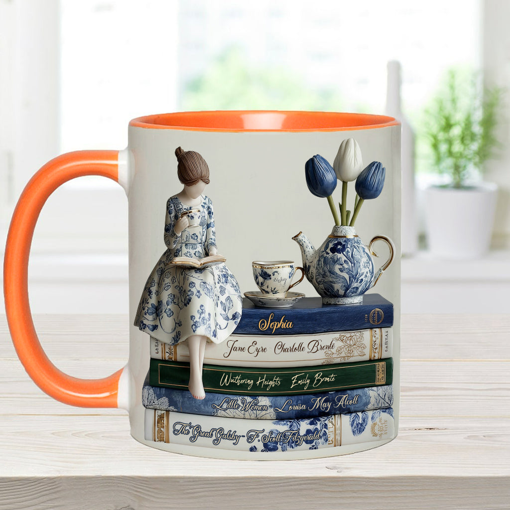 Love Books - Personalized Book Accent Mug