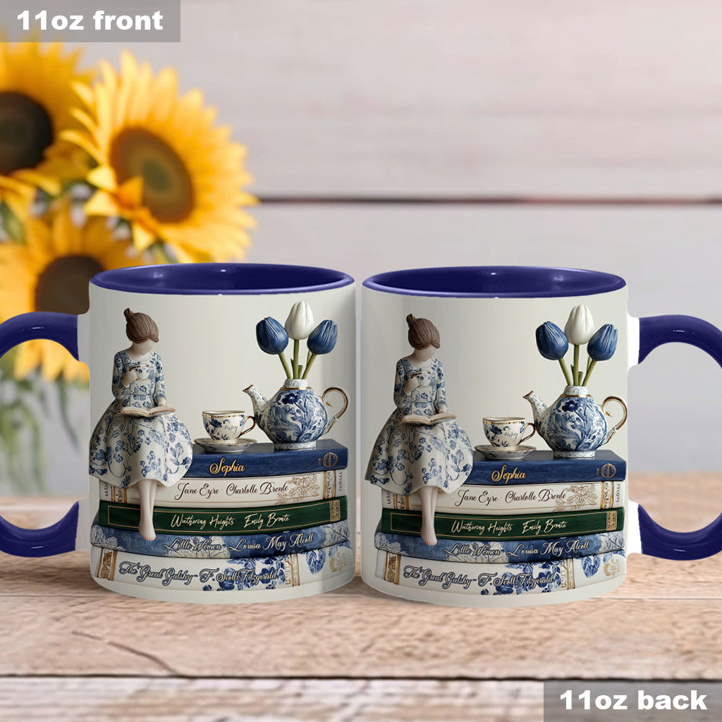 Love Books - Personalized Book Accent Mug