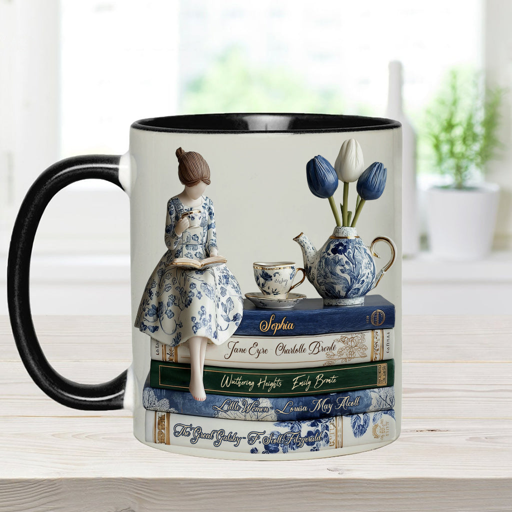 Love Books - Personalized Book Accent Mug