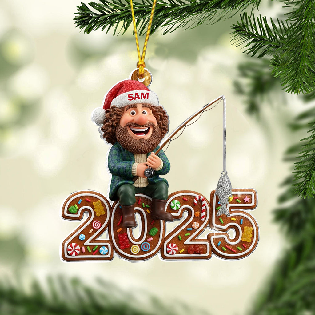 Cadeau mascotte de pêche - Ornement de pêche personnalisé