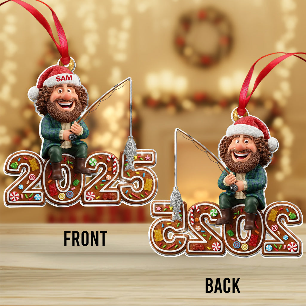 Cadeau mascotte de pêche - Ornement de pêche personnalisé