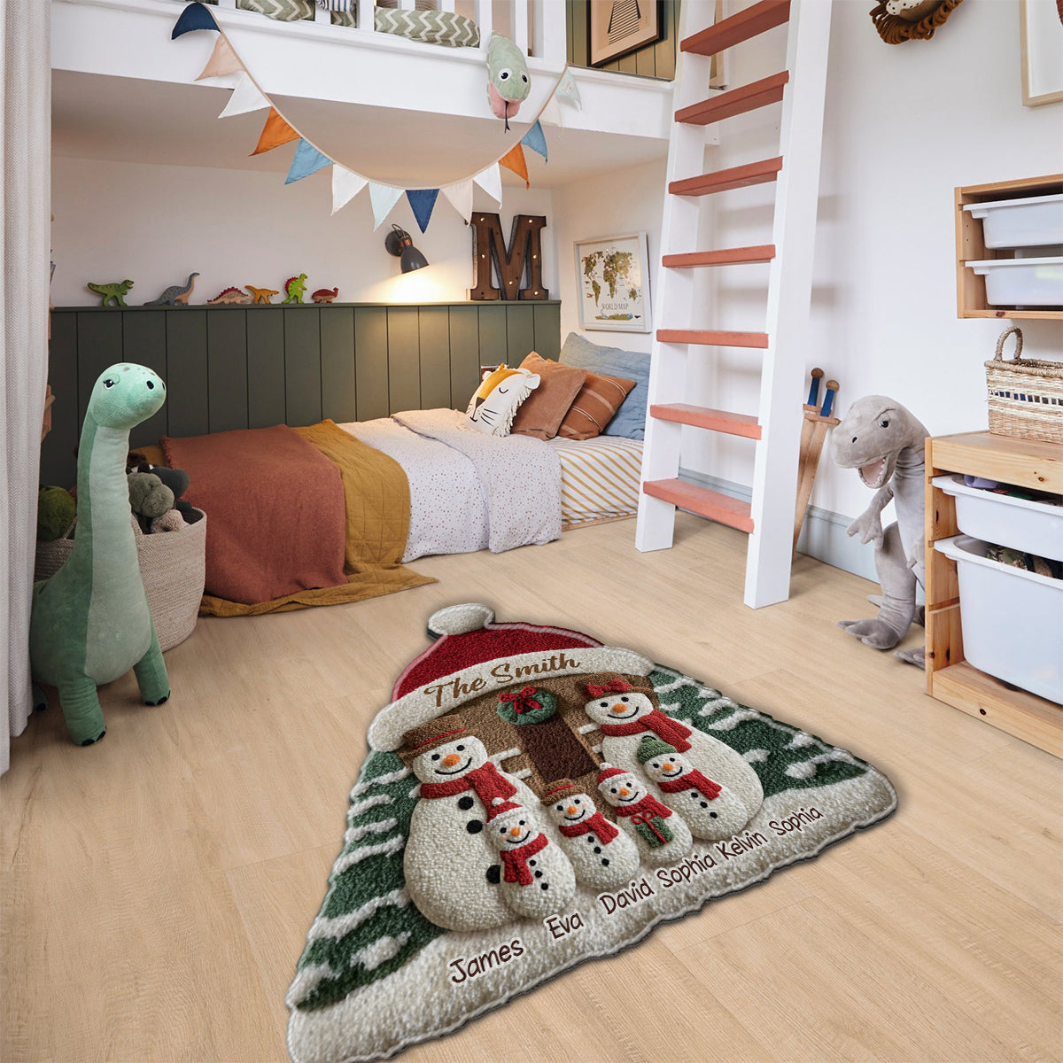 Our Family - Personalized Family Non-Slip Tufted Rug