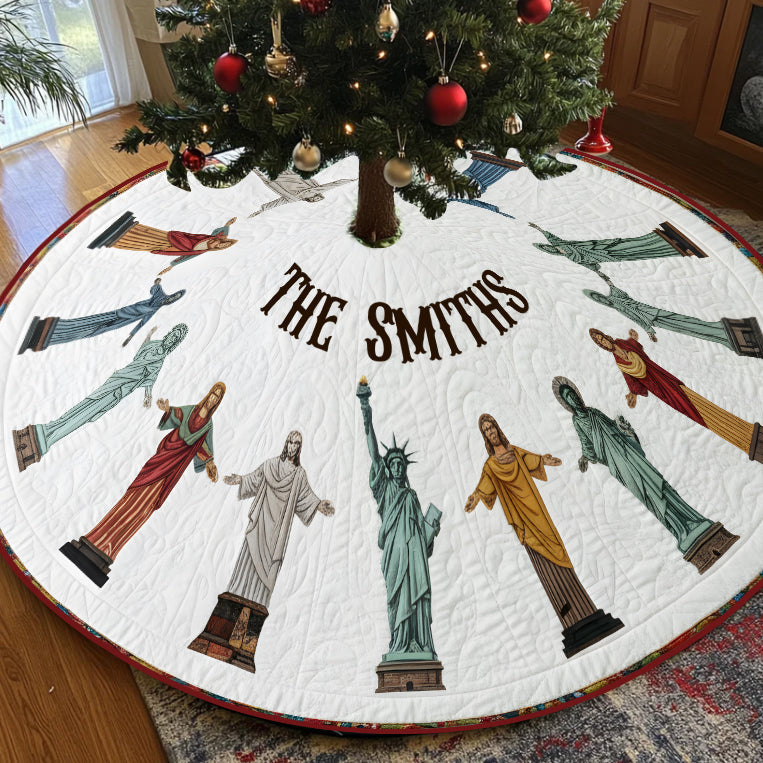 Believer - Personalized Christian Tree Skirt