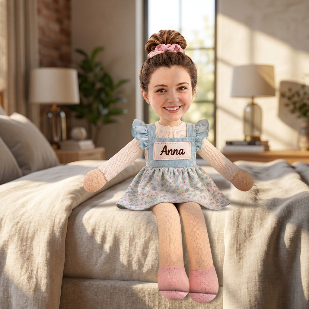 Custom Any Photo Toy - Personalized Baking Posable Plush Doll