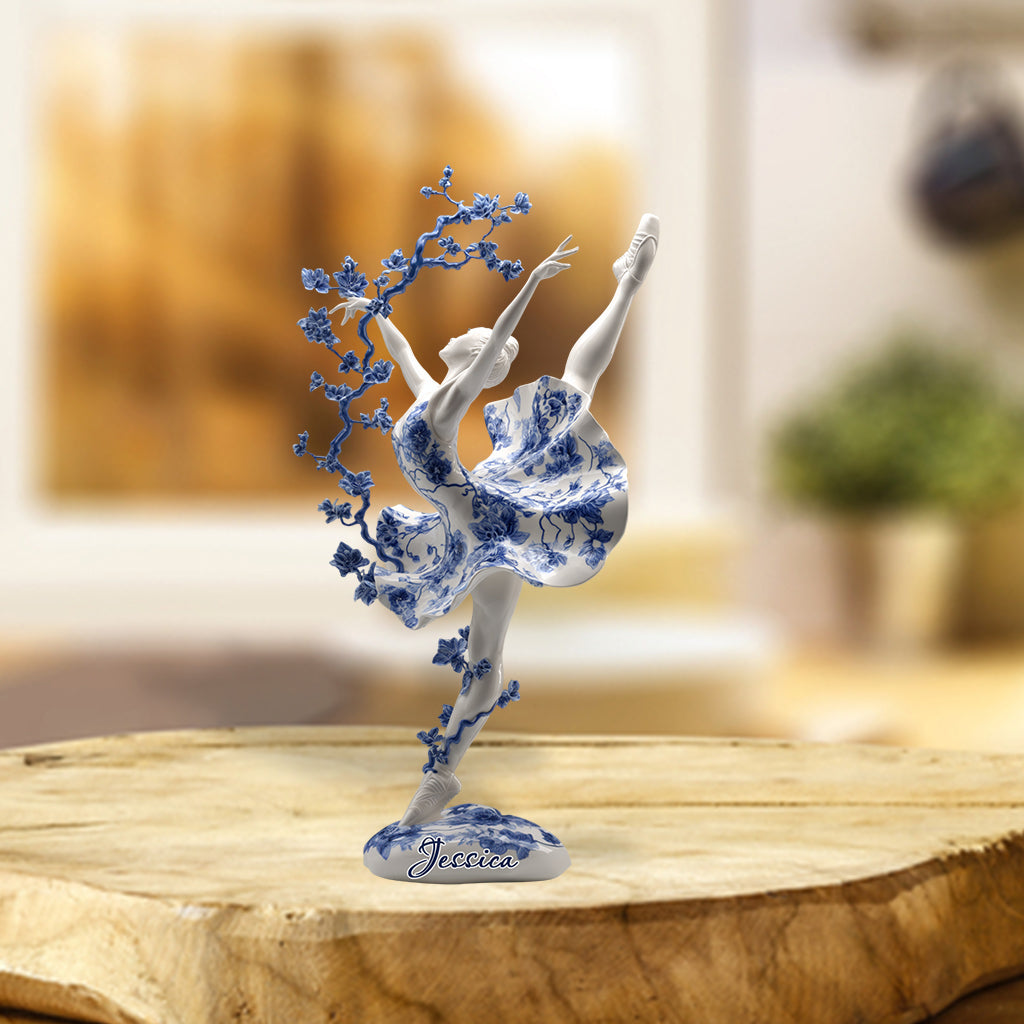 Ballet Dancer Ballerina Gift - Personalized Ballet Custom Shaped Acrylic Plaque