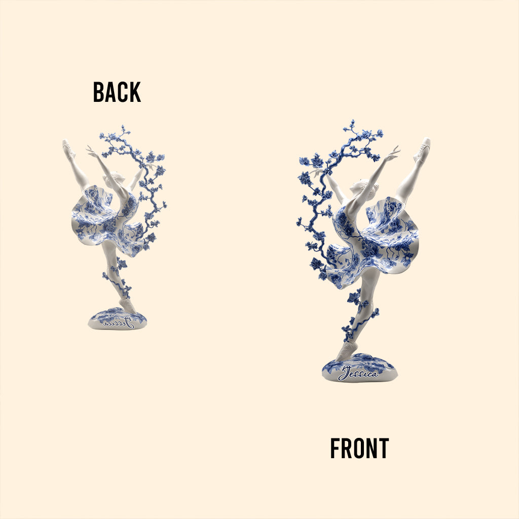 Ballet Dancer Ballerina Gift - Personalized Ballet Custom Shaped Acrylic Plaque