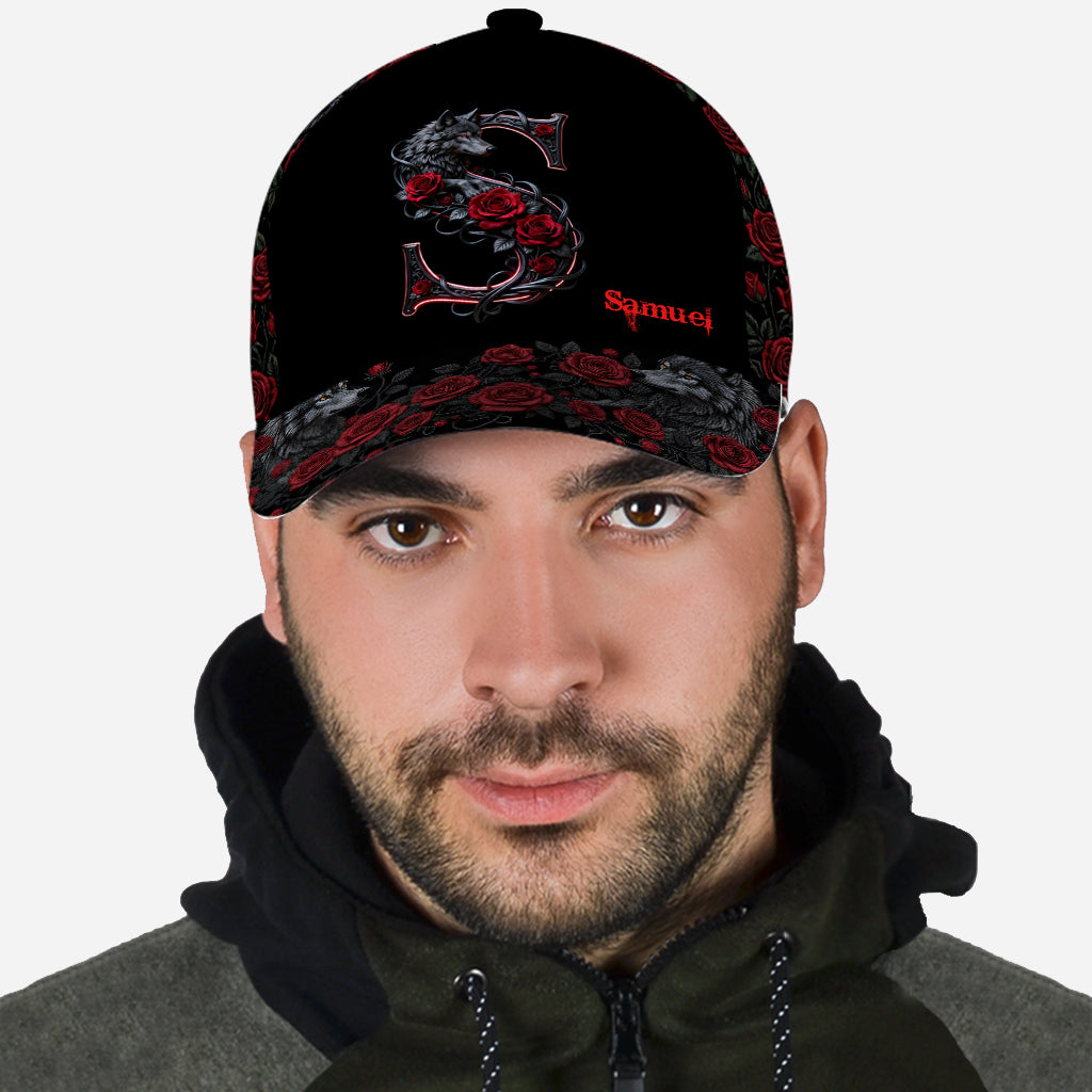 Casquette classique personnalisée Loup et Roses
