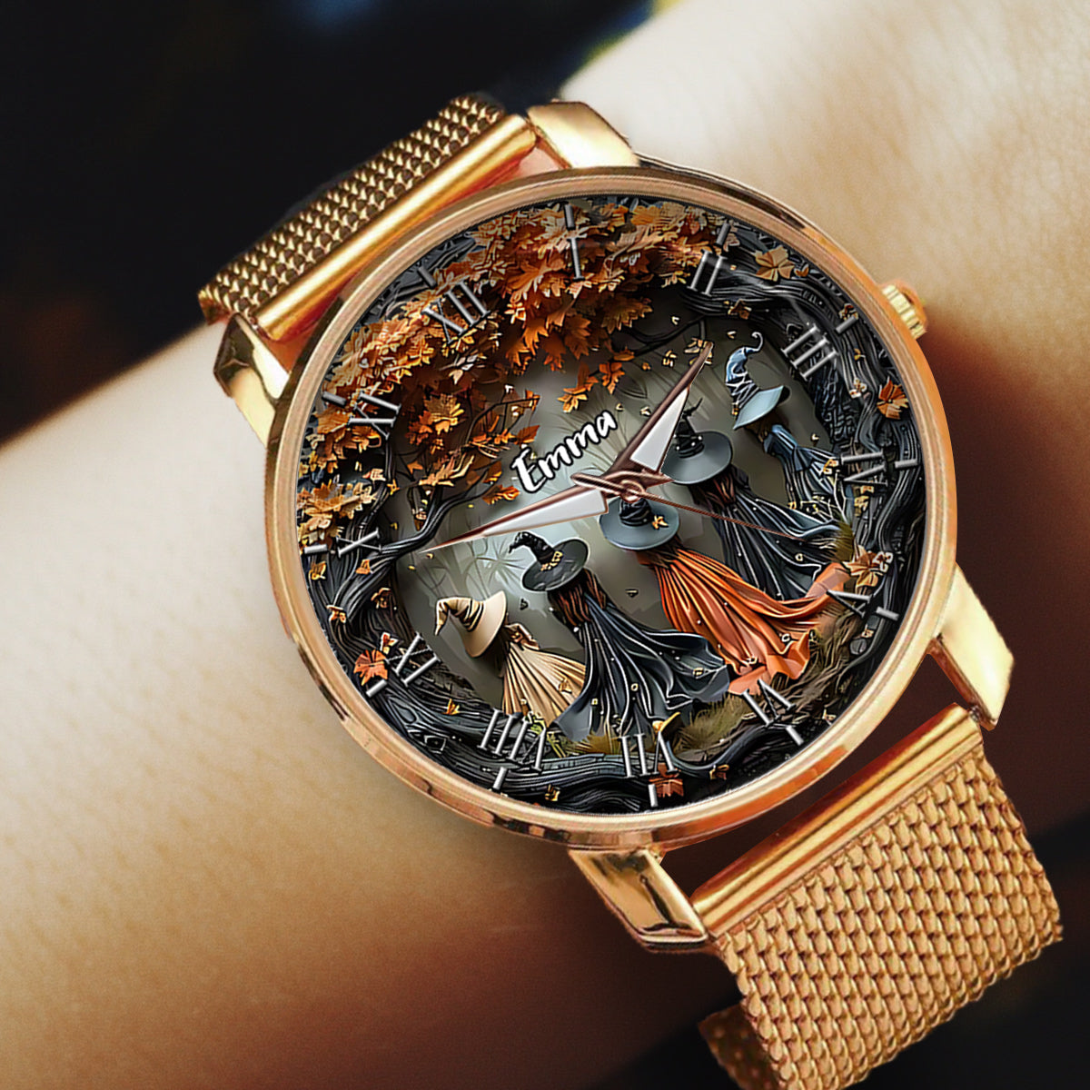 Magical Witch - Personalized Witch Women Hand Watch
