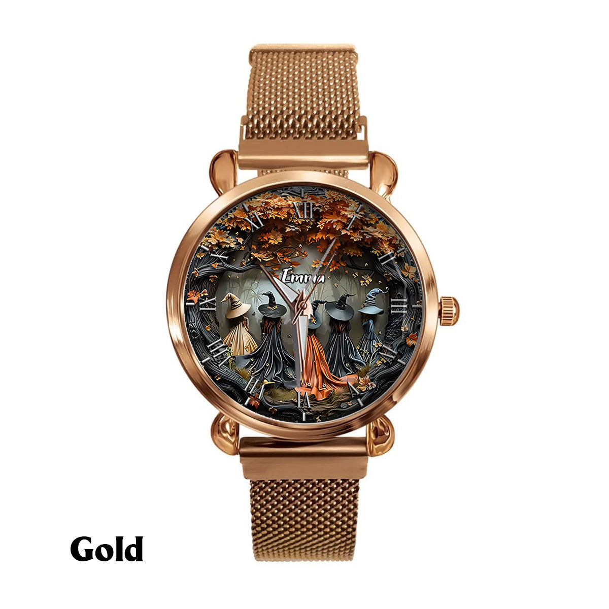 Magical Witch - Personalized Witch Women Hand Watch