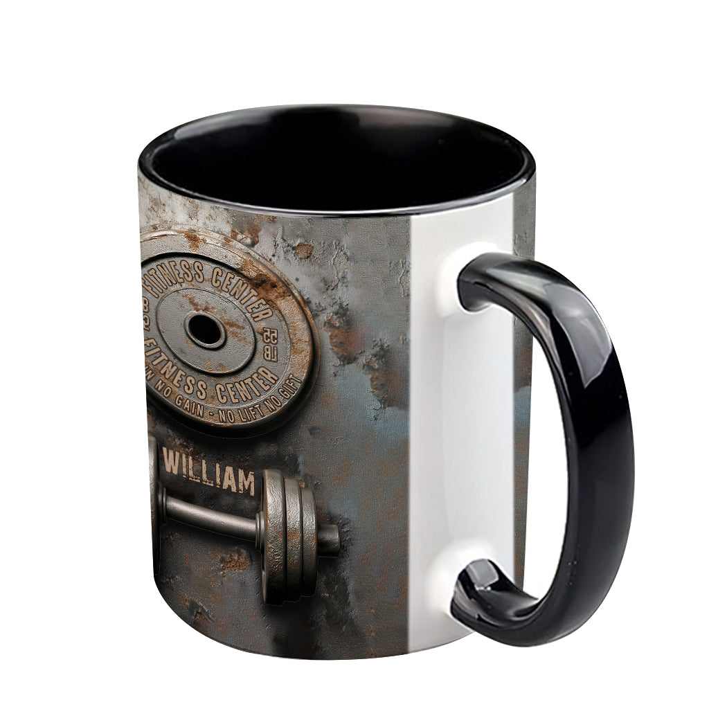 Pas de douleur, pas de gain - Mug personnalisé pour le fitness