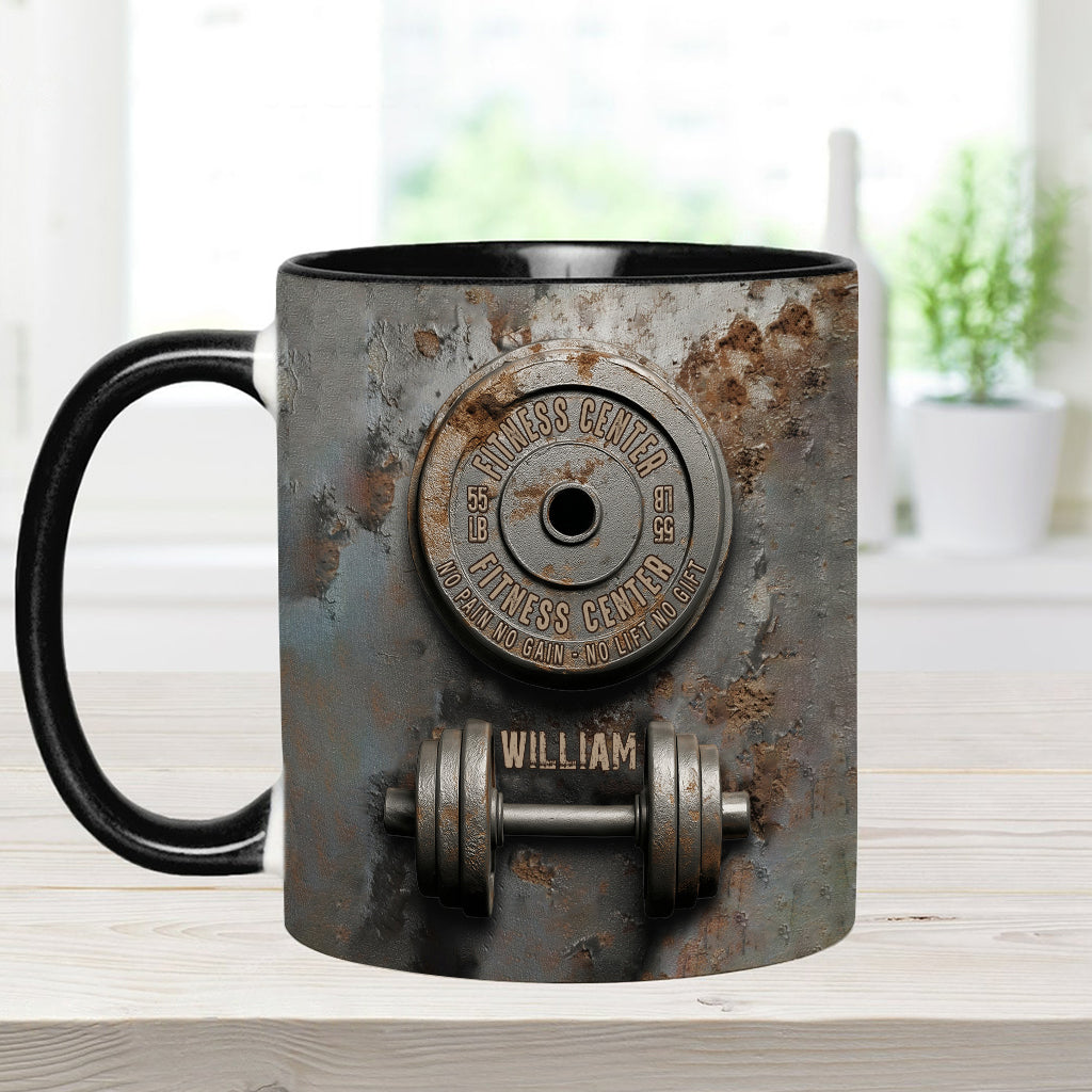Pas de douleur, pas de gain - Mug personnalisé pour le fitness