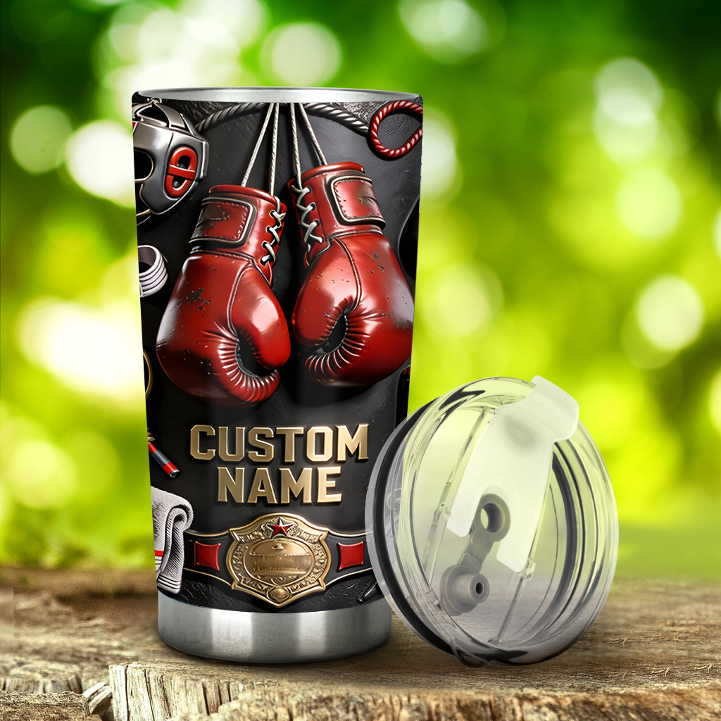 Love Boxing - Personalized Boxing Tumbler