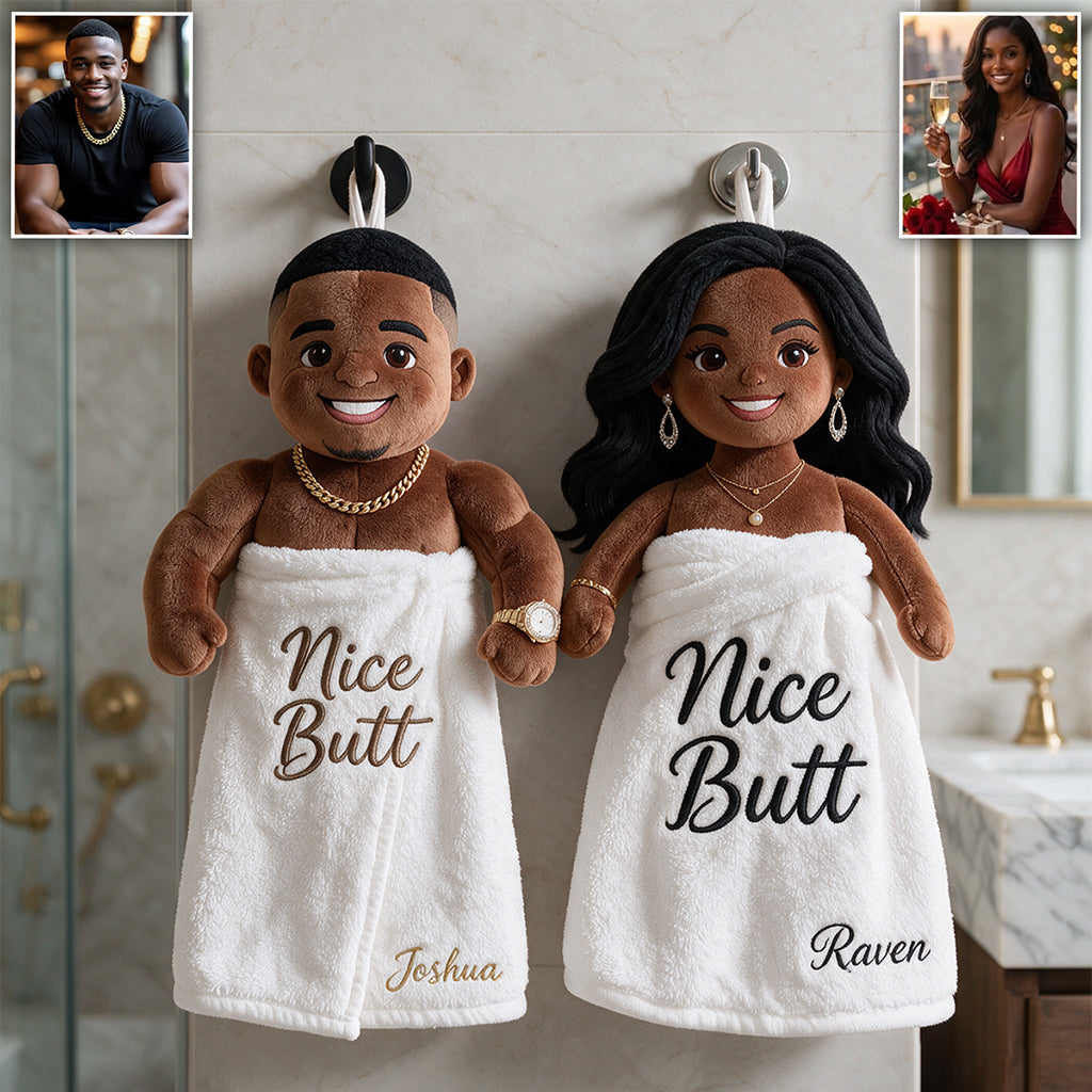 Shower Babe - Personalized Spicy Couple Hand Towel