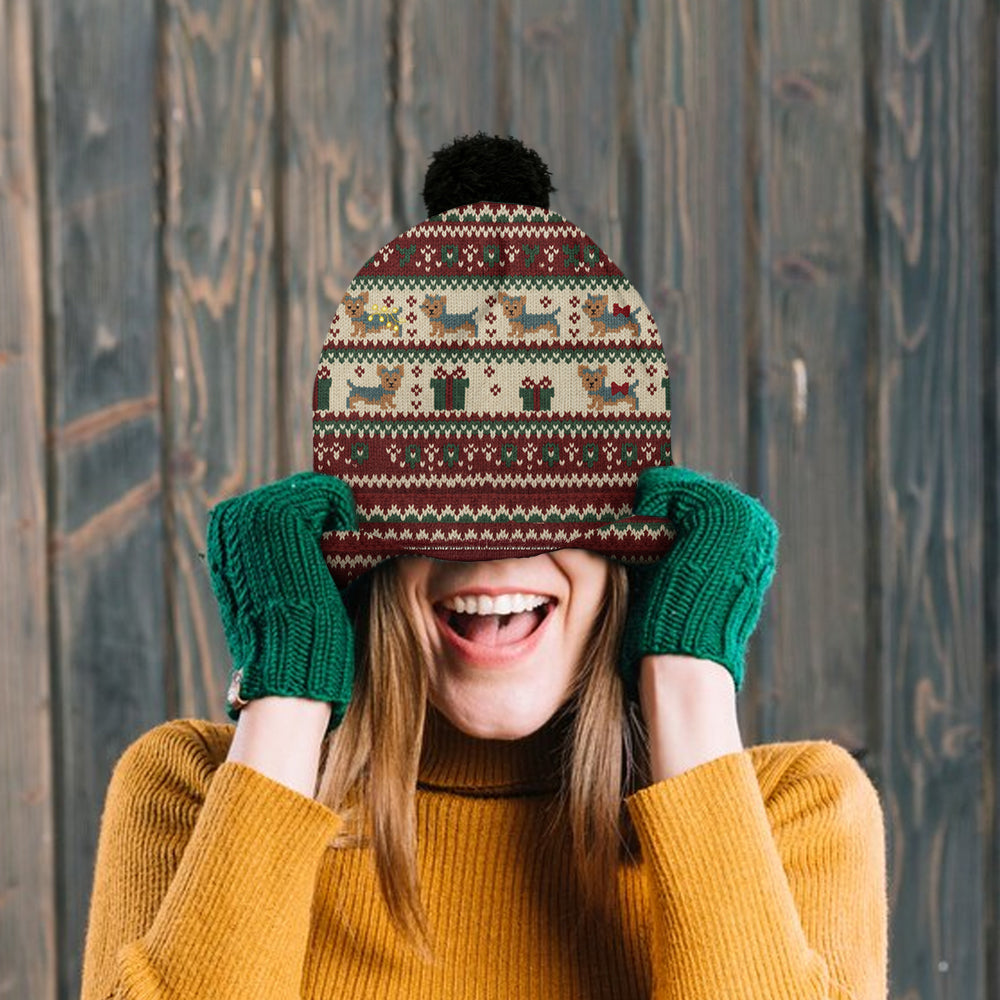 Cute Dog - Personalized Dog Beanie Hat