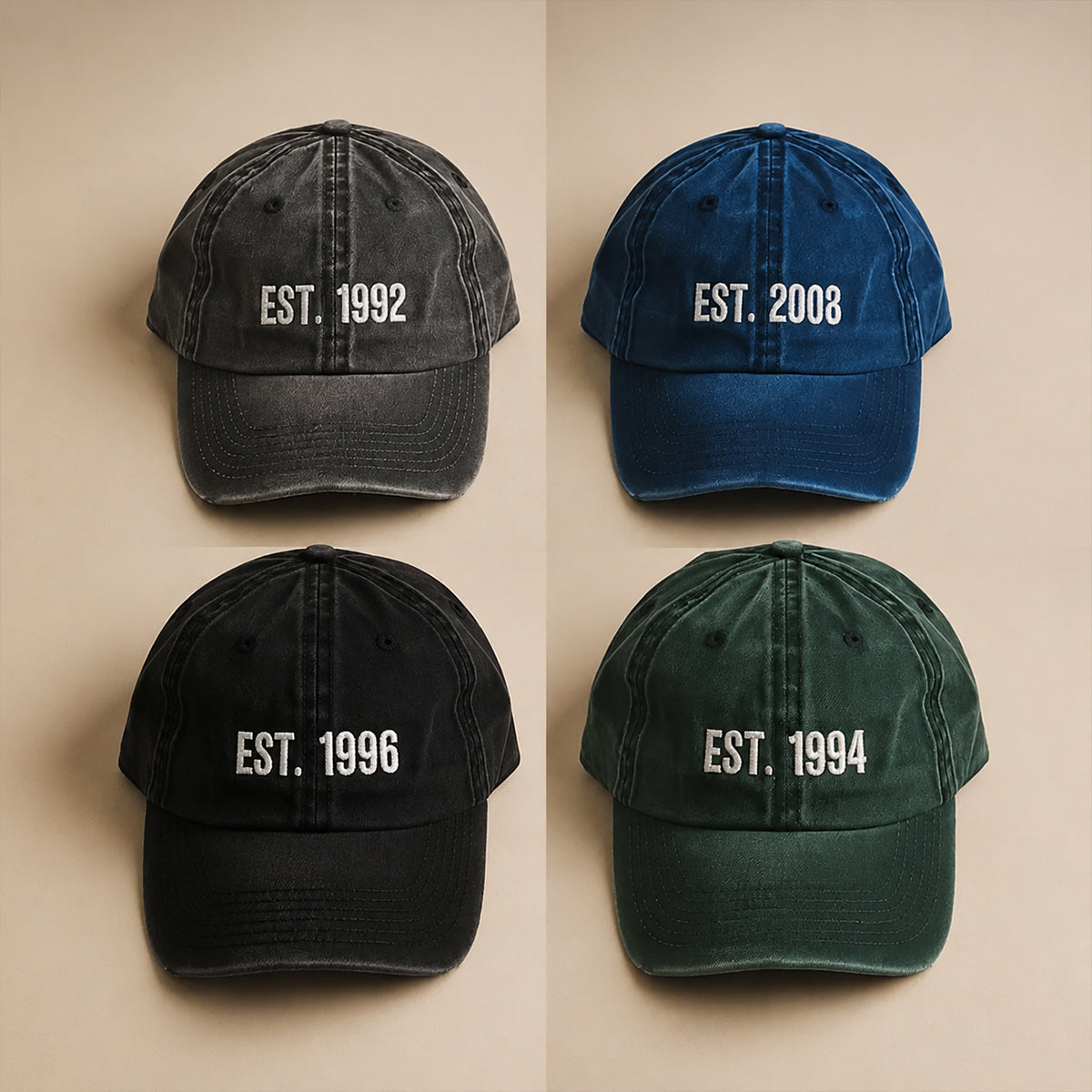 Birthday Gift - Personalized Birthday Embroidered Classic Cap