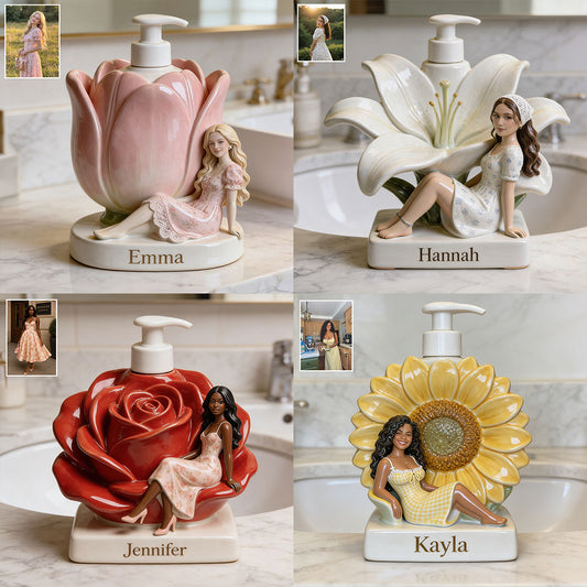 Fleurissez pour Vous - Distributeur de Savon Personnalisé