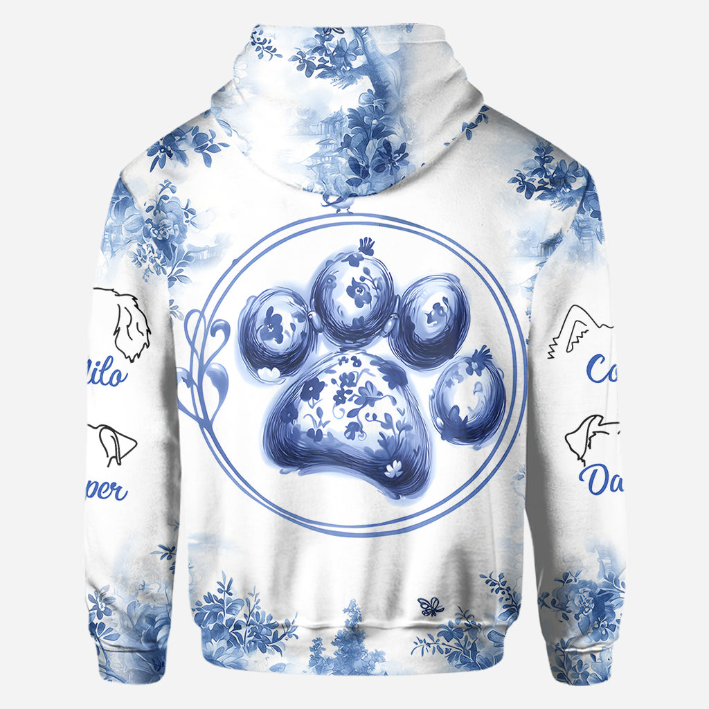 Just A Girl Who Loves Dog - Personalized Dog All Over Shirt