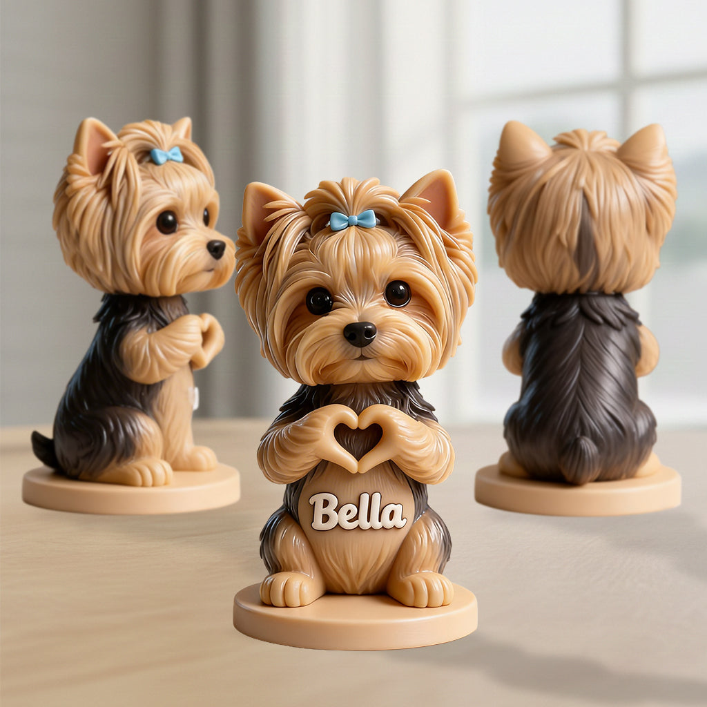 Custom Any Photo - Love My Pet - Personalized Dog Premium 3D Figurine