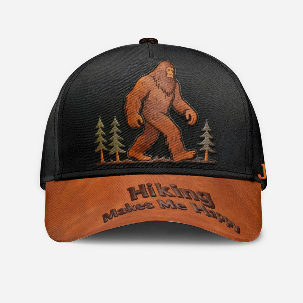 Hiking Makes Me Happy - Personalized Hiking Classic Cap