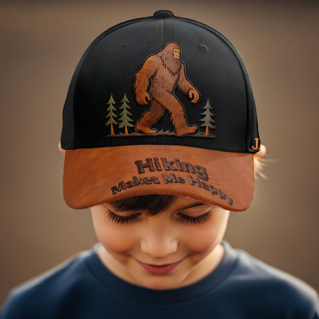 Hiking Makes Me Happy - Personalized Hiking Classic Cap