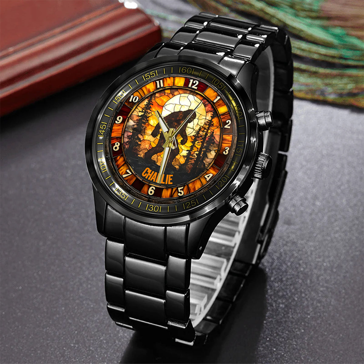 Sasquatch - Personalized Camping Hand Watch