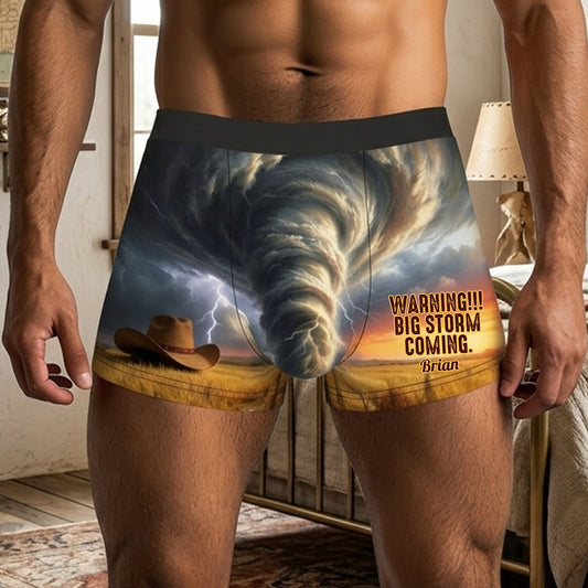 Lustiges Geschenk für Ihn/ Freund/ Ehemann... - Personalisierte Spicy Couple Herren Boxershorts