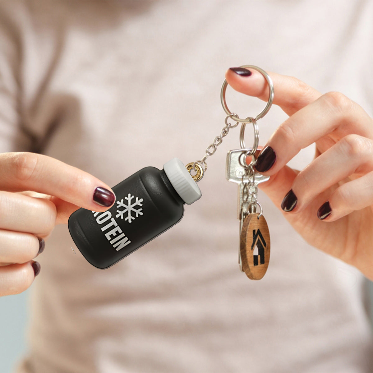 No Pain No Gain - Personalized Fitness Folded Advent Calendar With Ornaments