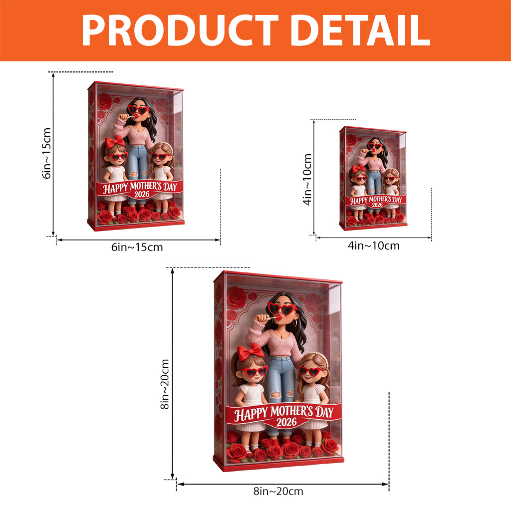 Custom Gift For Her, Birth Month Flower, Mother's Day Gift - Personalized Mother Custom Shaped Acrylic Plaque