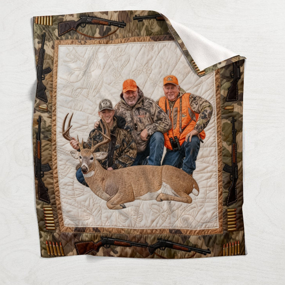 Love Hunting - Personalized Hunting Blanket