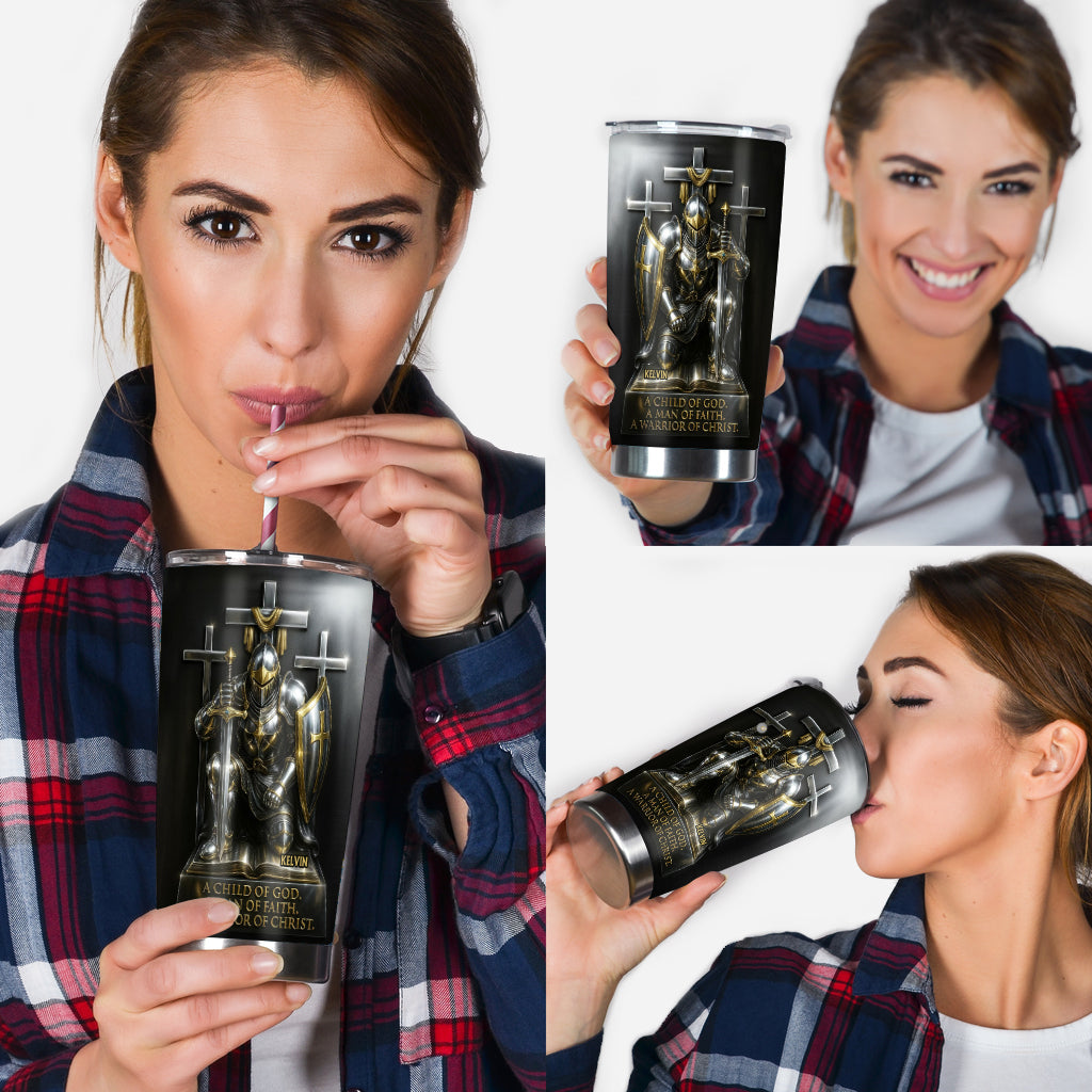 I'm A Child Of God - Personalized Christian Tumbler