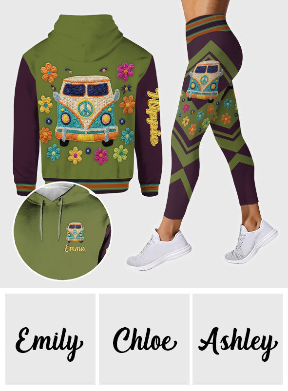Hippie Souls - Personalized Hippie Hoodie and Leggings
