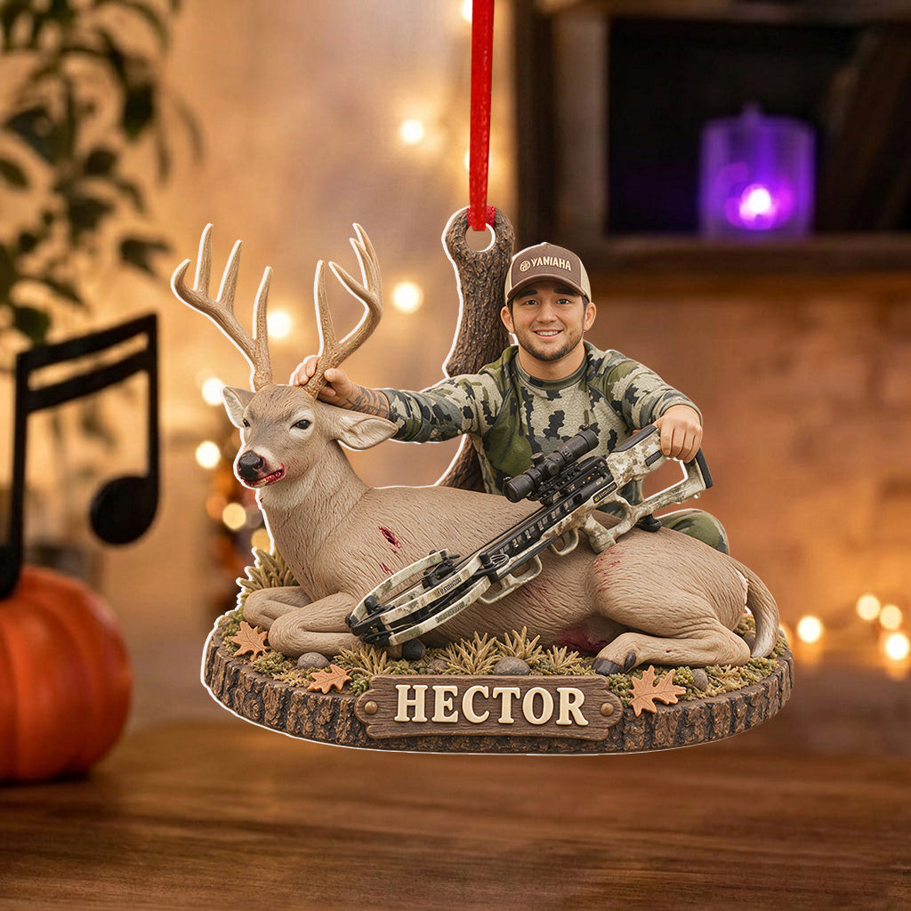 Hunting Christmas Gift - Personalized Hunting Premium 3D Ornament