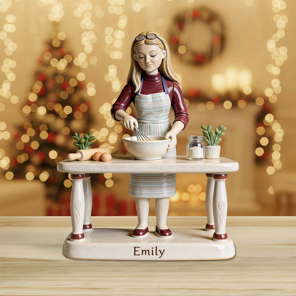 Passionné(e) de pâtisserie ? Plaque acrylique personnalisée sur mesure.