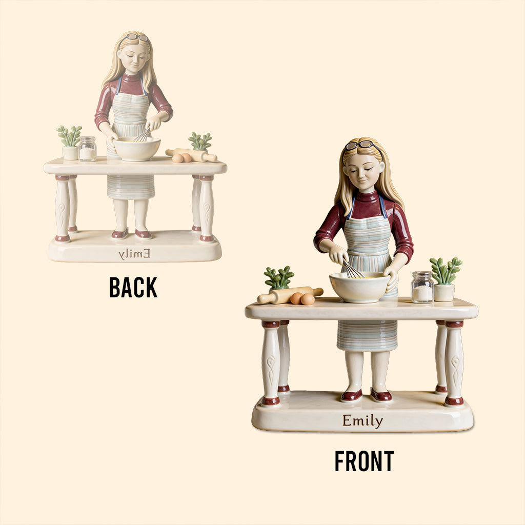 Passionné(e) de pâtisserie ? Plaque acrylique personnalisée sur mesure.