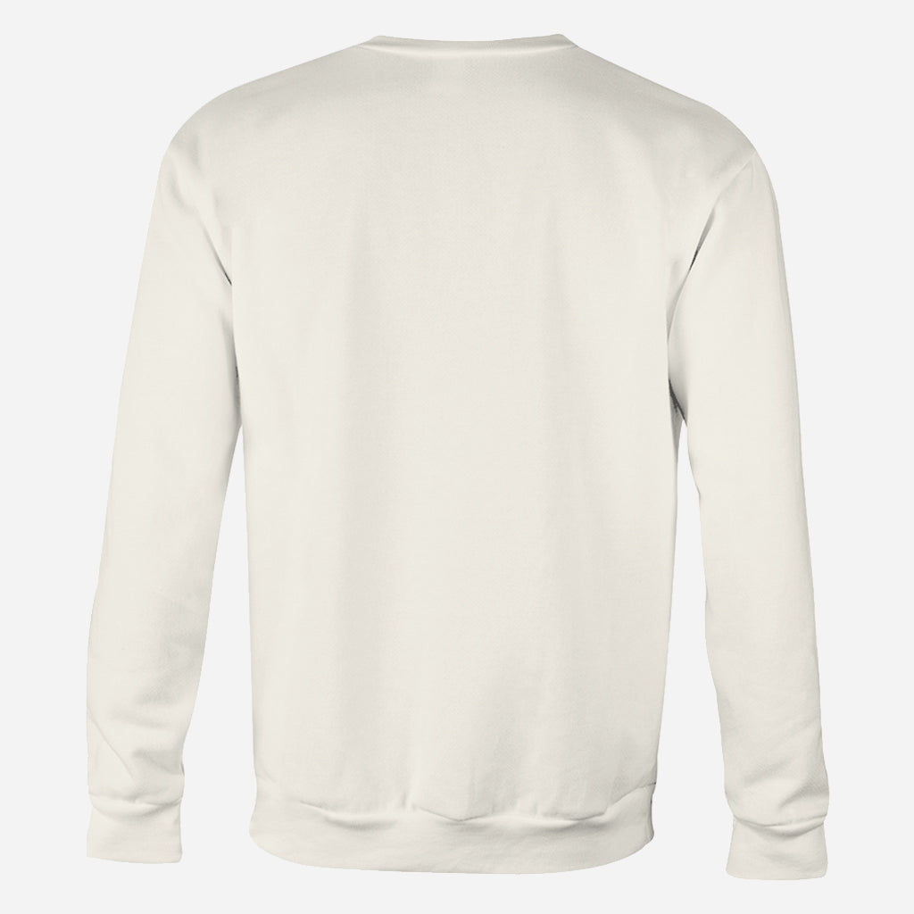 Wenn krabbelig, bitte zurück zu meinem Mann - Personalisierte Paar-Allover-Shirt
