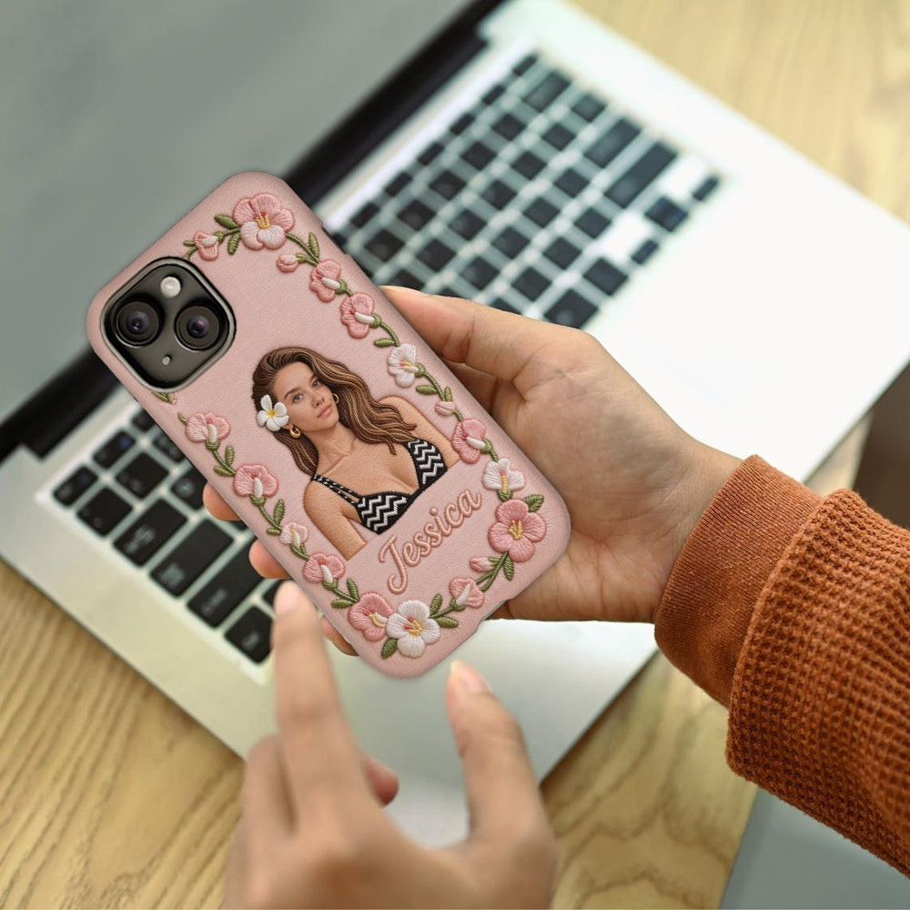 Birth Month Flower (Jan to Dec), Best Gift Idea - Personalized Birth Month Flower Full Print Phone Case