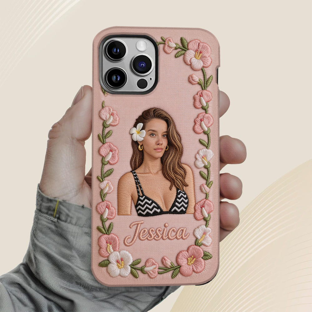 Birth Month Flower (Jan to Dec), Best Gift Idea - Personalized Birth Month Flower Full Print Phone Case