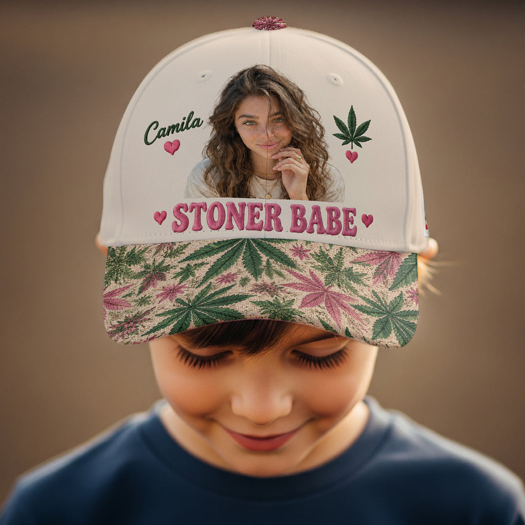 Stoner Babe - Personalized Weed Classic Cap