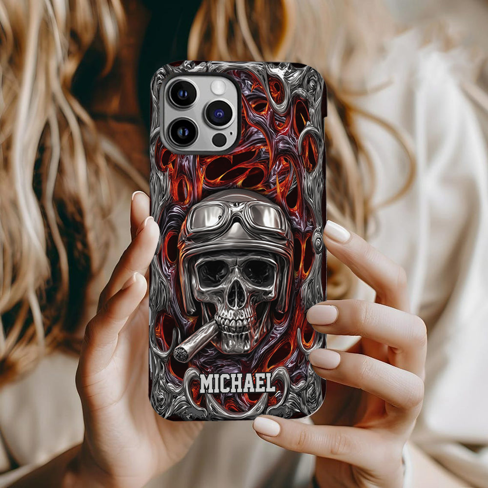 Ride Or Die - Personalized Biker Full Print Phone Case