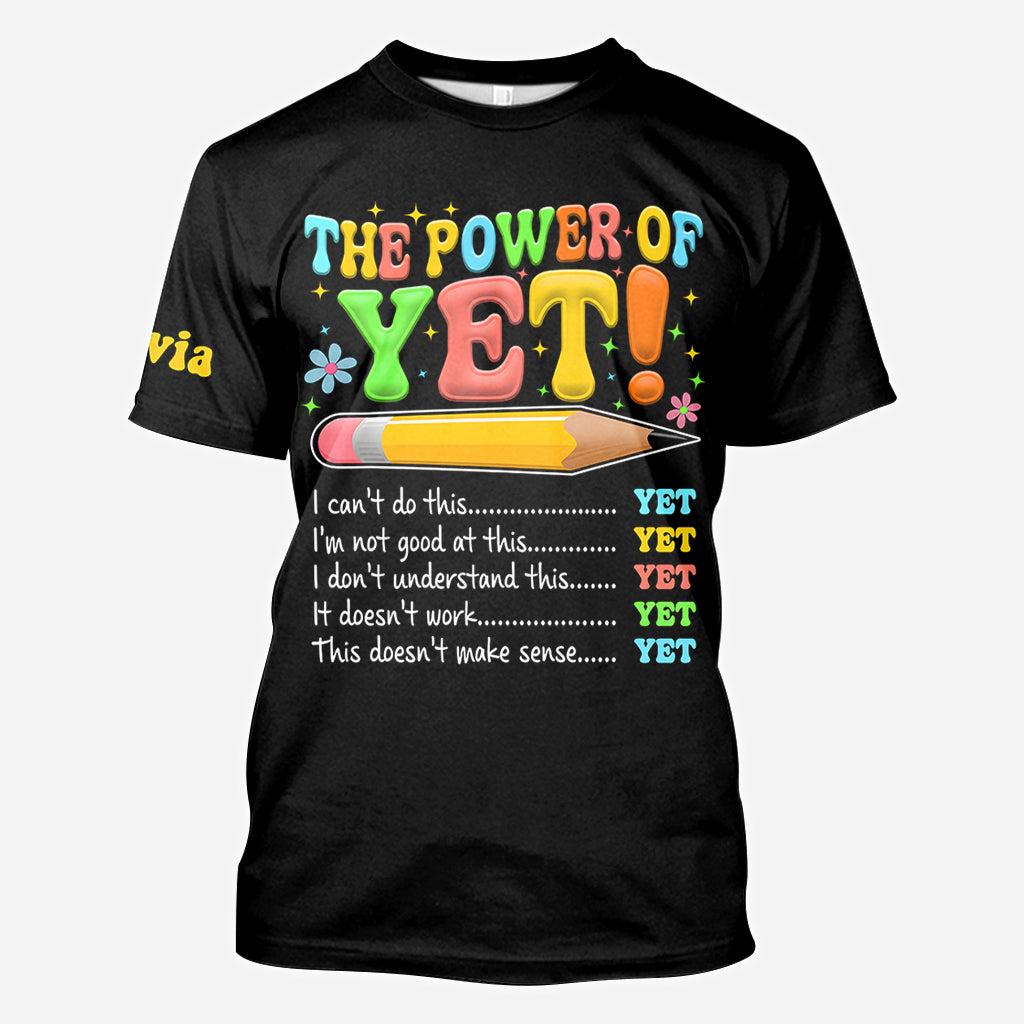 Back To School - Personalized Teacher All Over Shirt