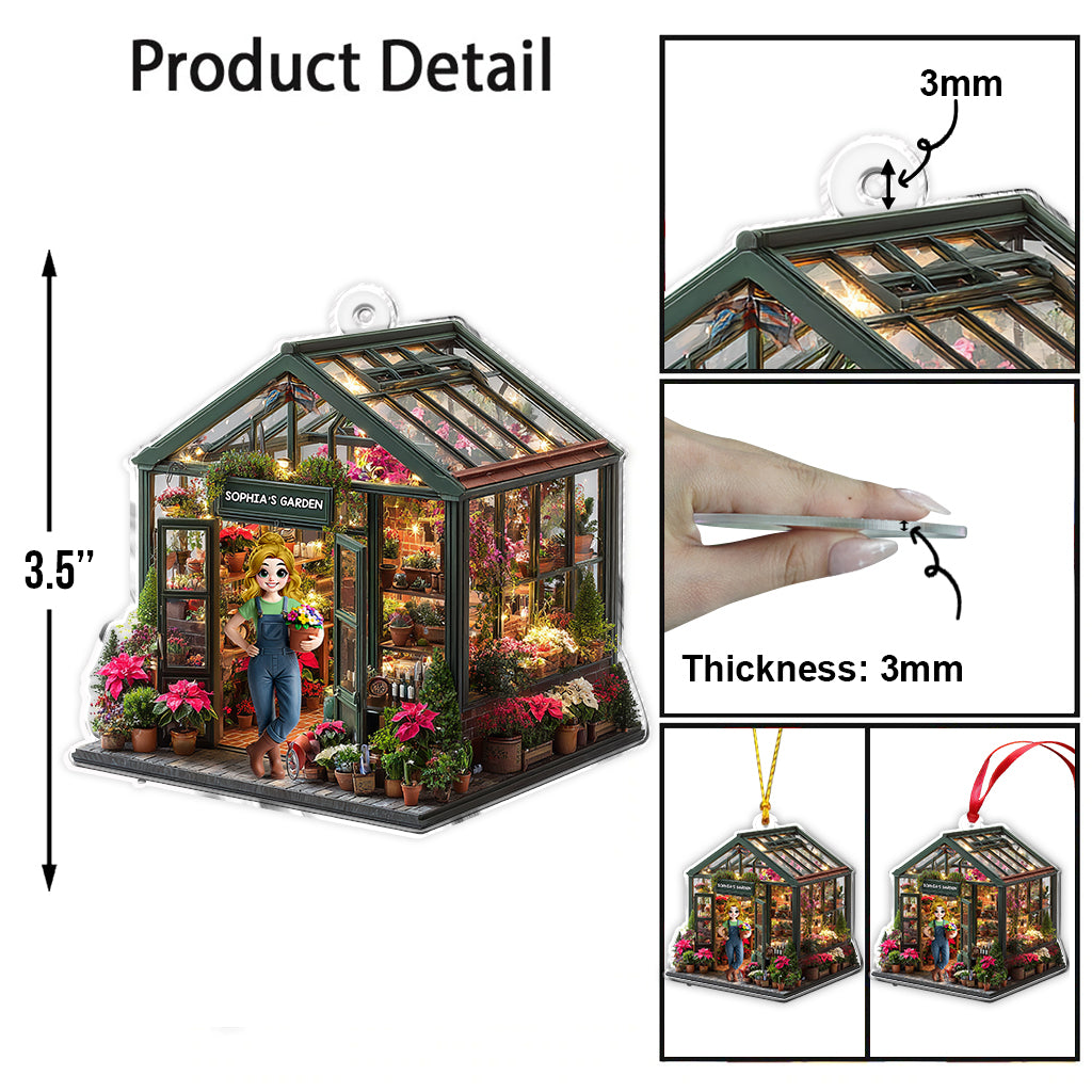 My Garden - Personalized Gardening Ornament