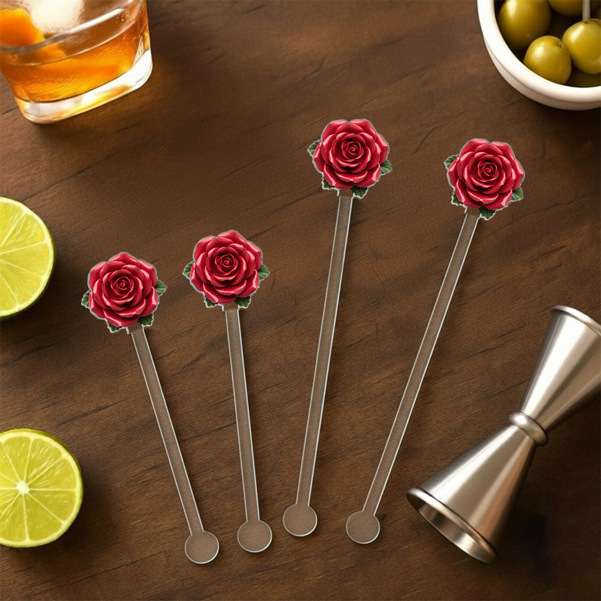 J'adore le jardinage - Mug décoratif personnalisé avec agitateurs en acrylique