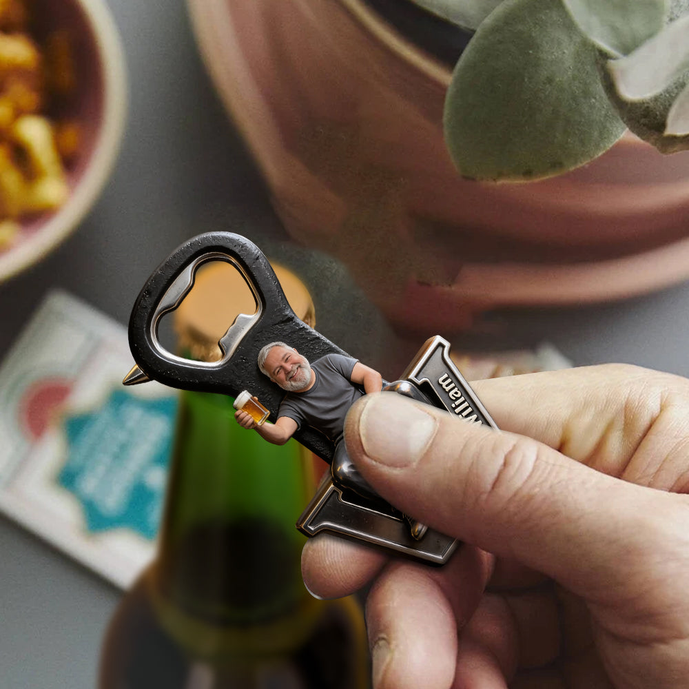 Prost mit mir - Personalisierter Flaschenöffner