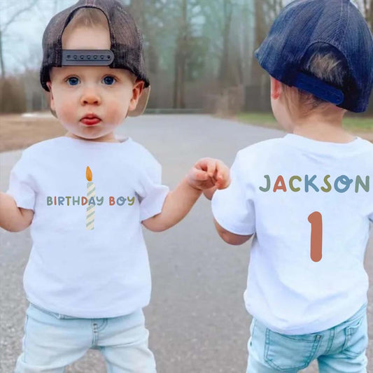 Alles Gute zum Geburtstag - Personalisiertes T-Shirt für Kinder