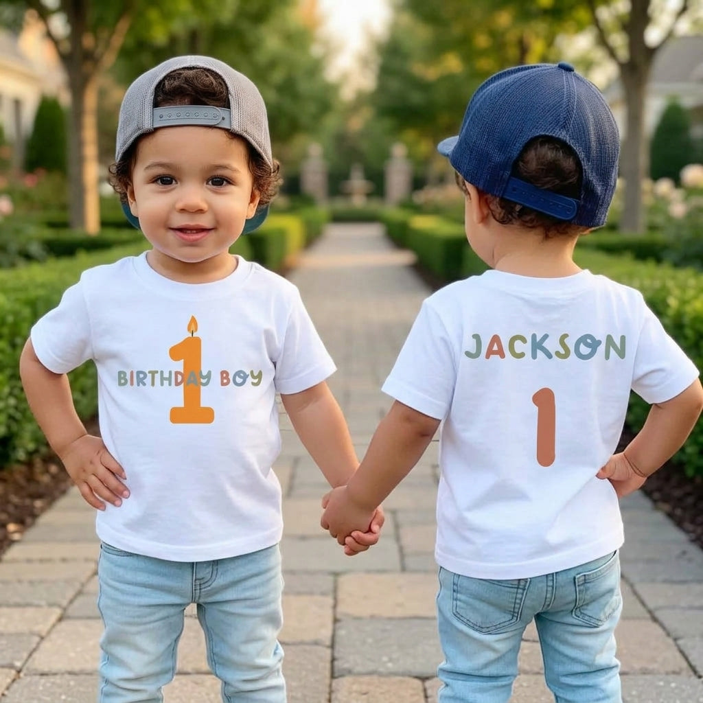 Happy Birthday - Personalized Birthday Kid T-Shirt