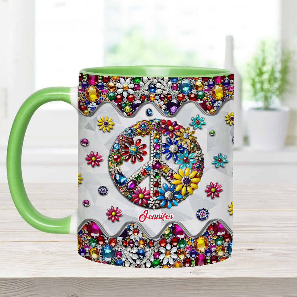 Hippie Soul - Personalized Hippie Accent Mug